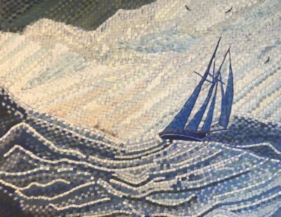 Storm at Sea | Oil on canvas 45 x 60cm, March 2021. SOLD