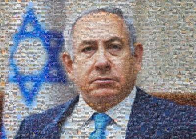 War Crimes | Digital mosaic. 60 x 42 cms. February 2026.