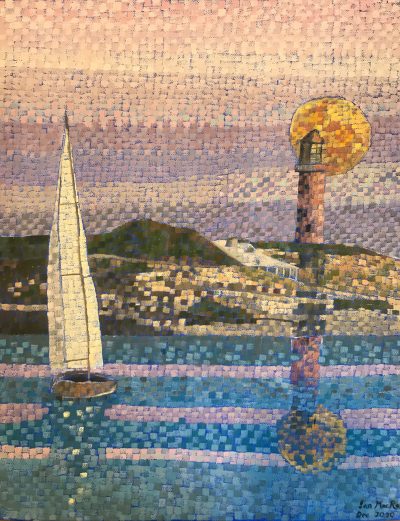 Rottnest Lighthouse | Oil on canvas 40 x 50cm - Dec 2020, SOLD