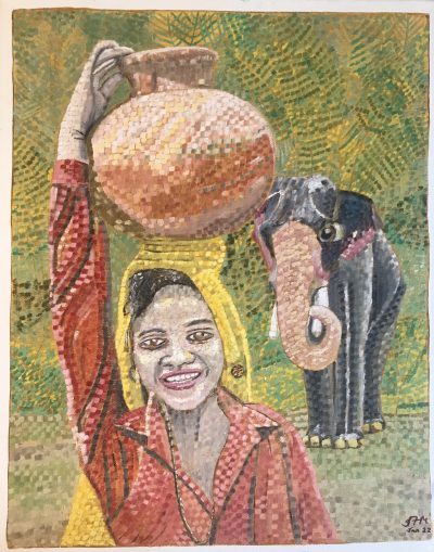 Indian Summer | Oil on canvas, 40  x 50 cms. January 2022.